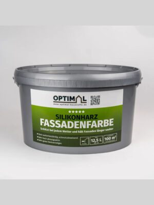 Silikonharz Fassadenfarbe 12,5l - OPTIMAL - 32er Pack