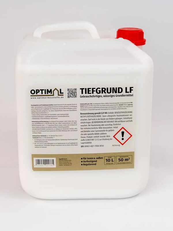 Tiefgrund LF 10 Liter - OPTIMAL - 60er Pack