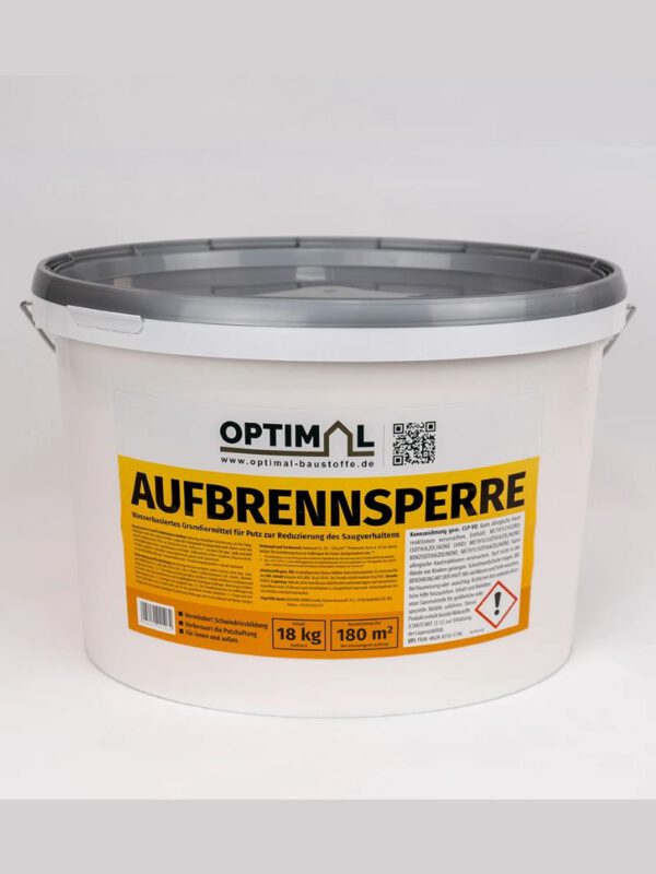 Aufbrennsperre 18kg - OPTIMAL - 24er Pack