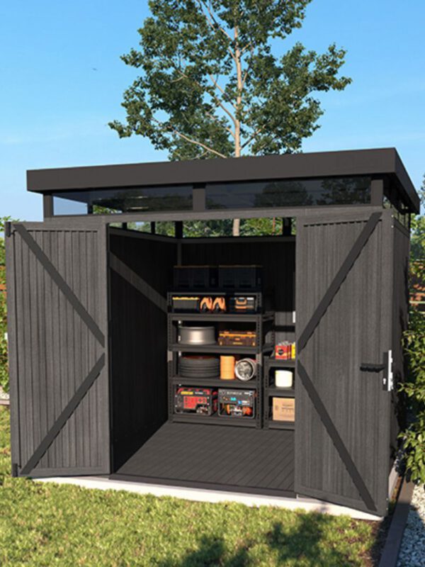 Gartenhaus Cella 88 - Silver Gray